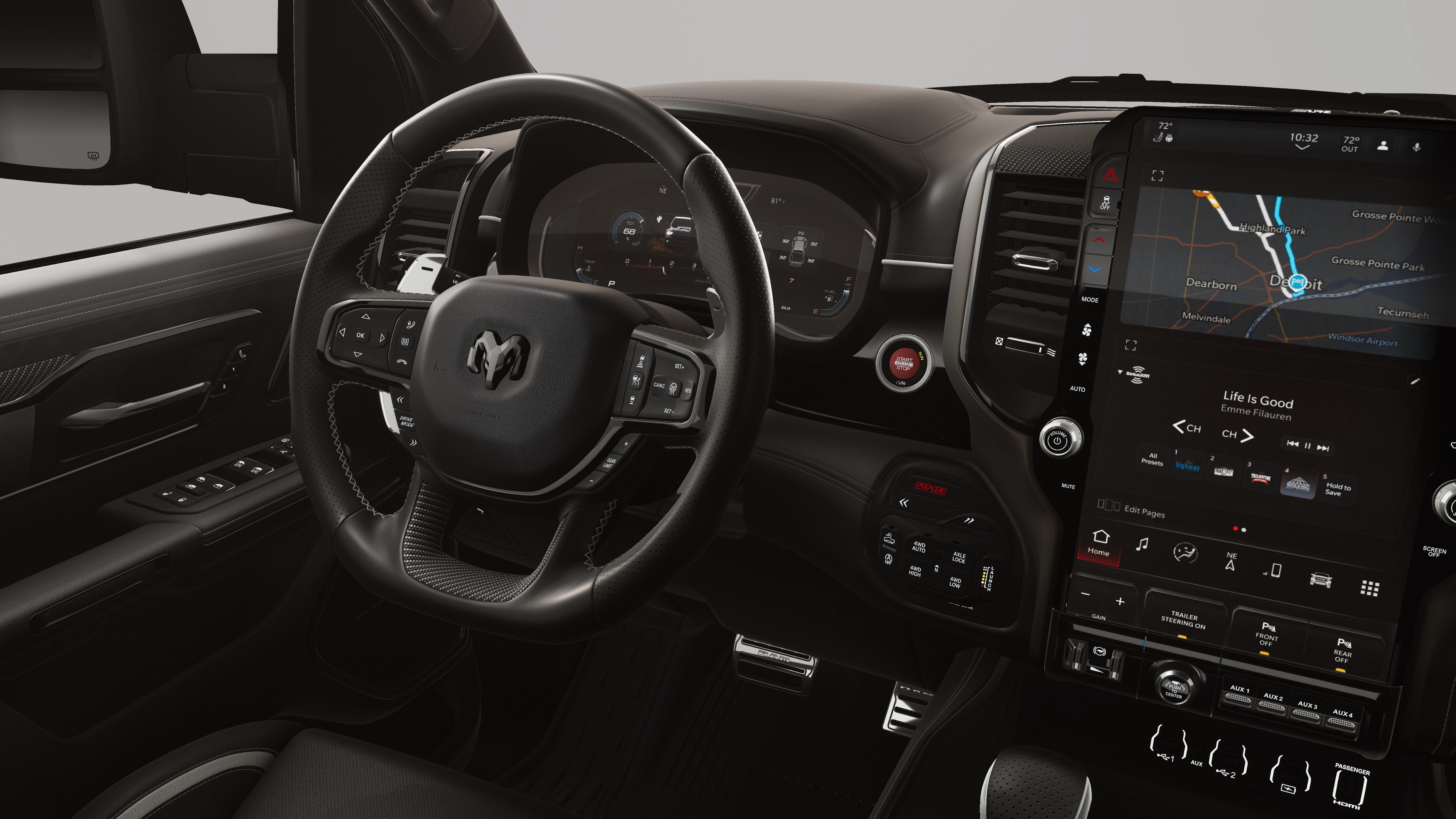 2026 RAM Ram 1500 RAM 1500 RHO CREW CAB 4X4 5'7' BOX